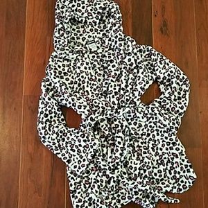 Plush Cozy Printed Robe